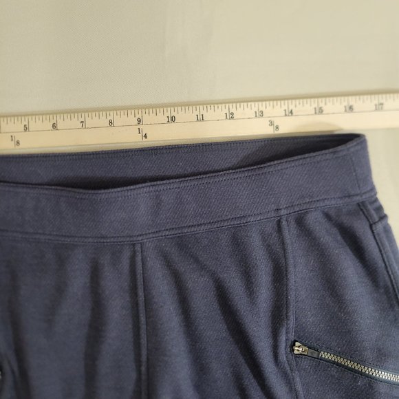 Athleta Women's Dark Grey Ponte Moto Pull-on Pants size XL - Picture 10 of 13